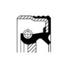 CORTECO 12018345B Shaft Seal, camshaft